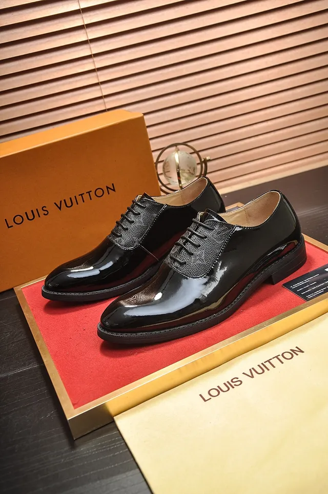 Zapatos Oxford Negro Marrón Cuero Patentado Texturizado Cuartos Alto Brillo 4