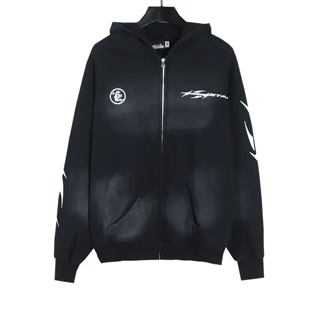 Black Distressed X-STAR Graphic Tracksuit 3