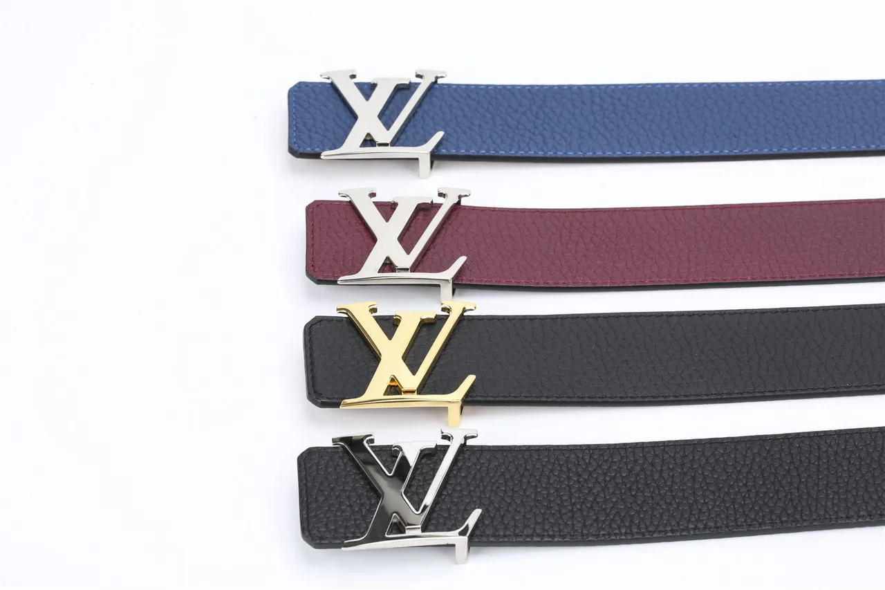 Black Gray Textured Pebbled Reversible Leather Belt 3