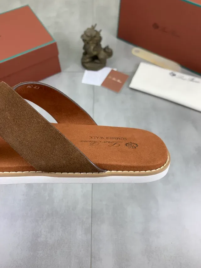 Sandales casuales marron beige à brides croisées 5