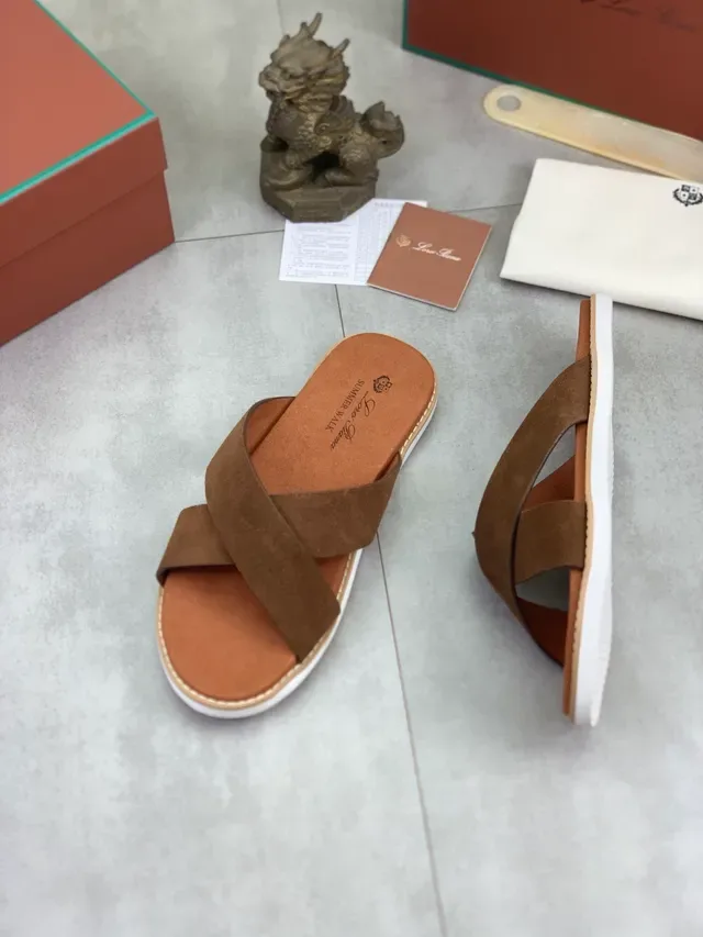 Sandales casuales marron beige à brides croisées 10