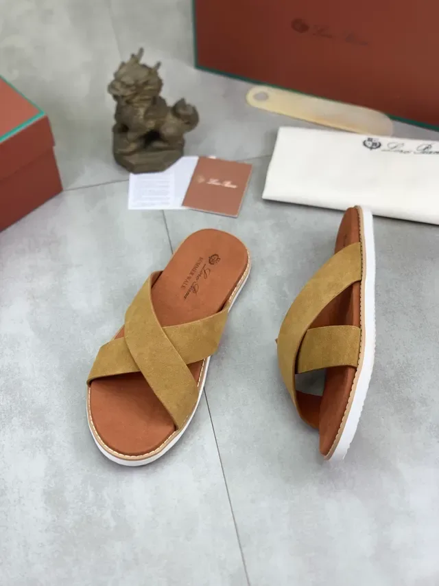 Sandales casuales marron beige à brides croisées 11