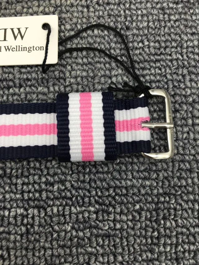 Daniel Wellington White Navy Minimalist Dial NATO Strap Quartz Watch 3