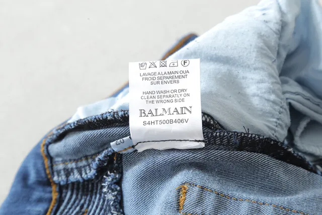 Distressed Ombre Wash Zip-Pocket Moto Panel Jeans 21