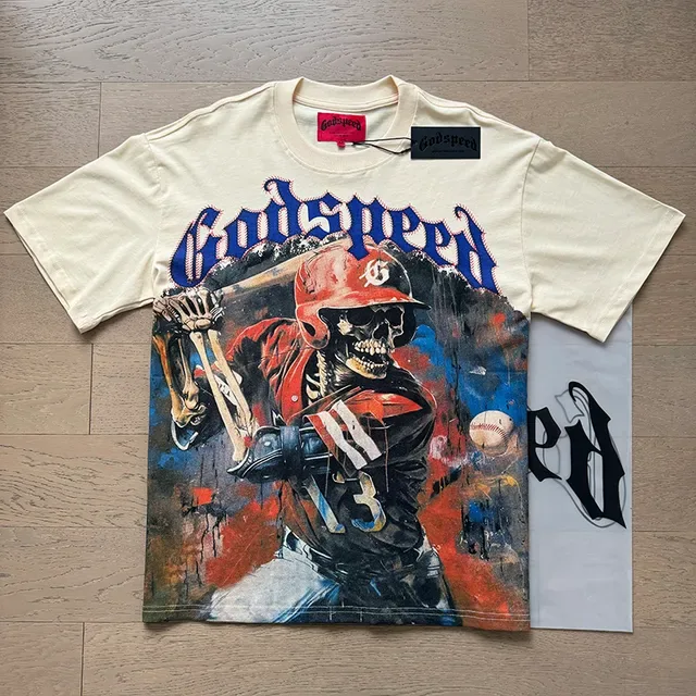 Camiseta oversized de estampa gráfica frente e verso 6