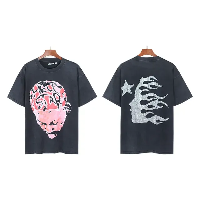 Oversized Double-Sided Graphic Print T-Shirt 4