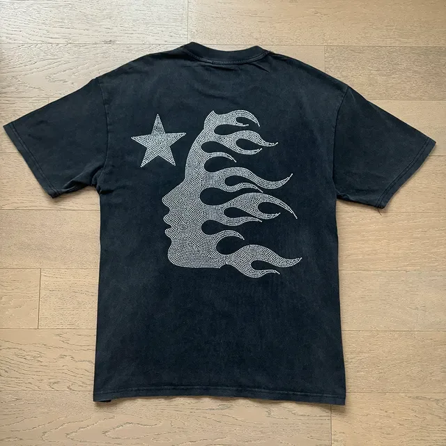 Oversized Double-Sided Graphic Print T-Shirt 10