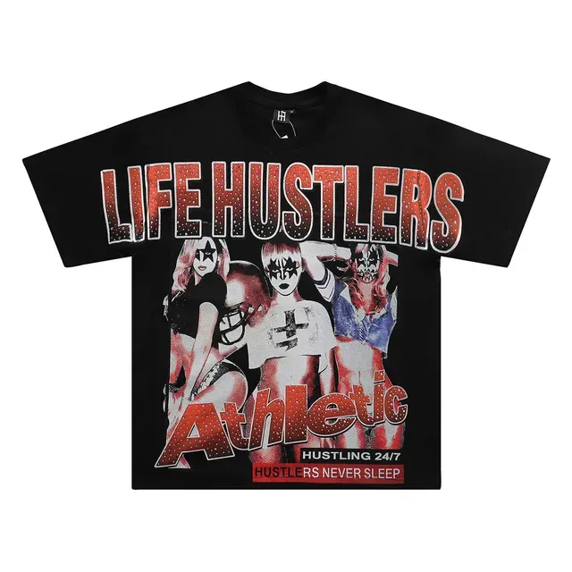 Pink Beige Graphic Print Oversized Fit T-Shirt 4