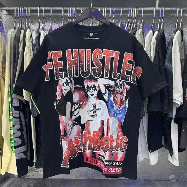 Pink Beige Graphic Print Oversized Fit T-Shirt 14