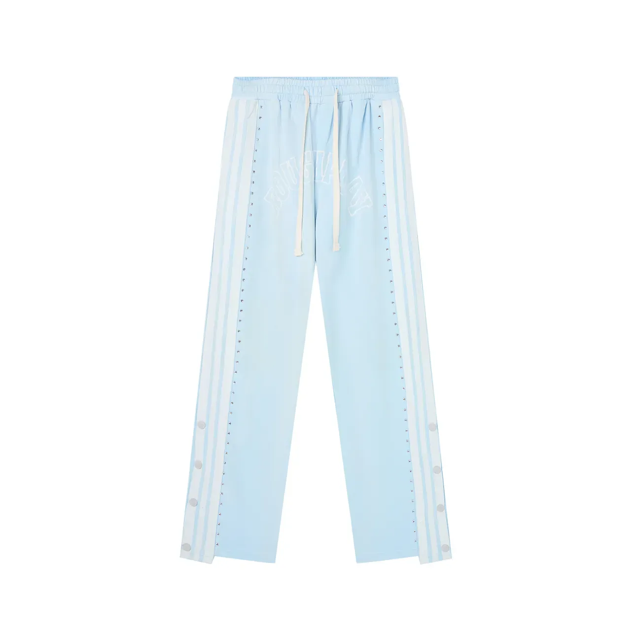 Roughplay Arch Logo Studded Stripe Sweatpants 11