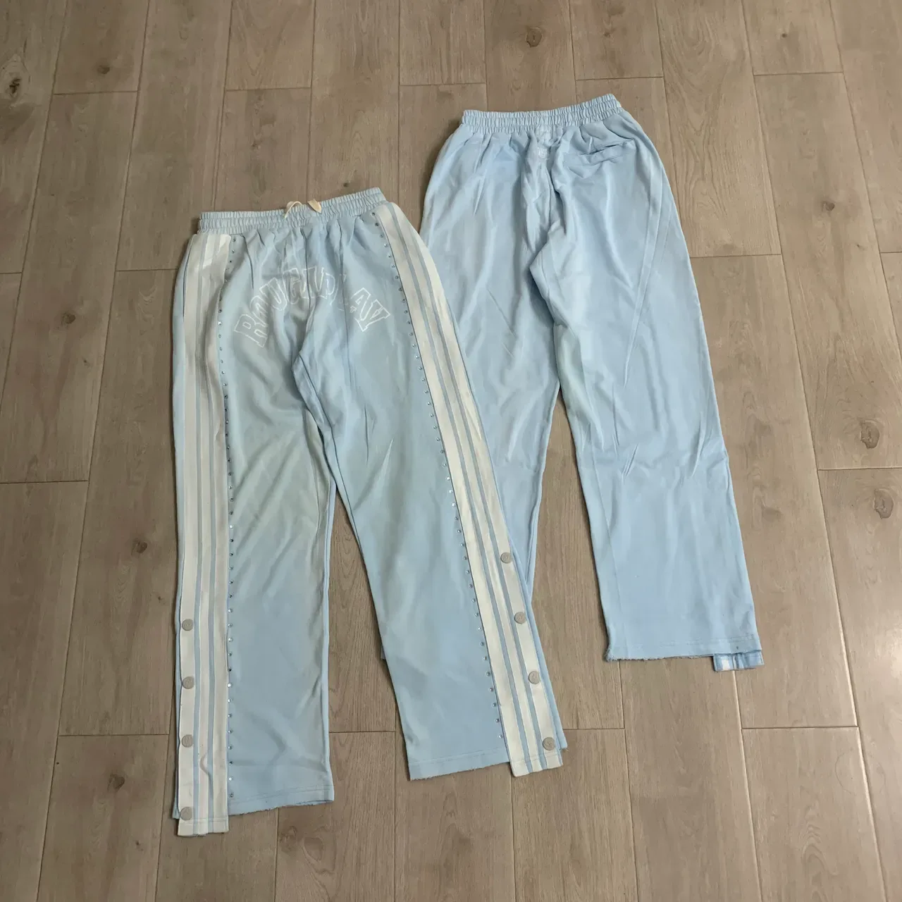 Roughplay Arch Logo Studded Stripe Sweatpants 24