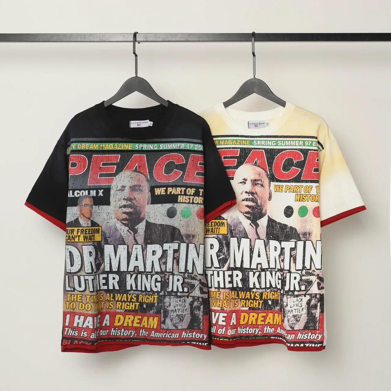 Vale Sports Division Oversized Graphic Print T-Shirt 2