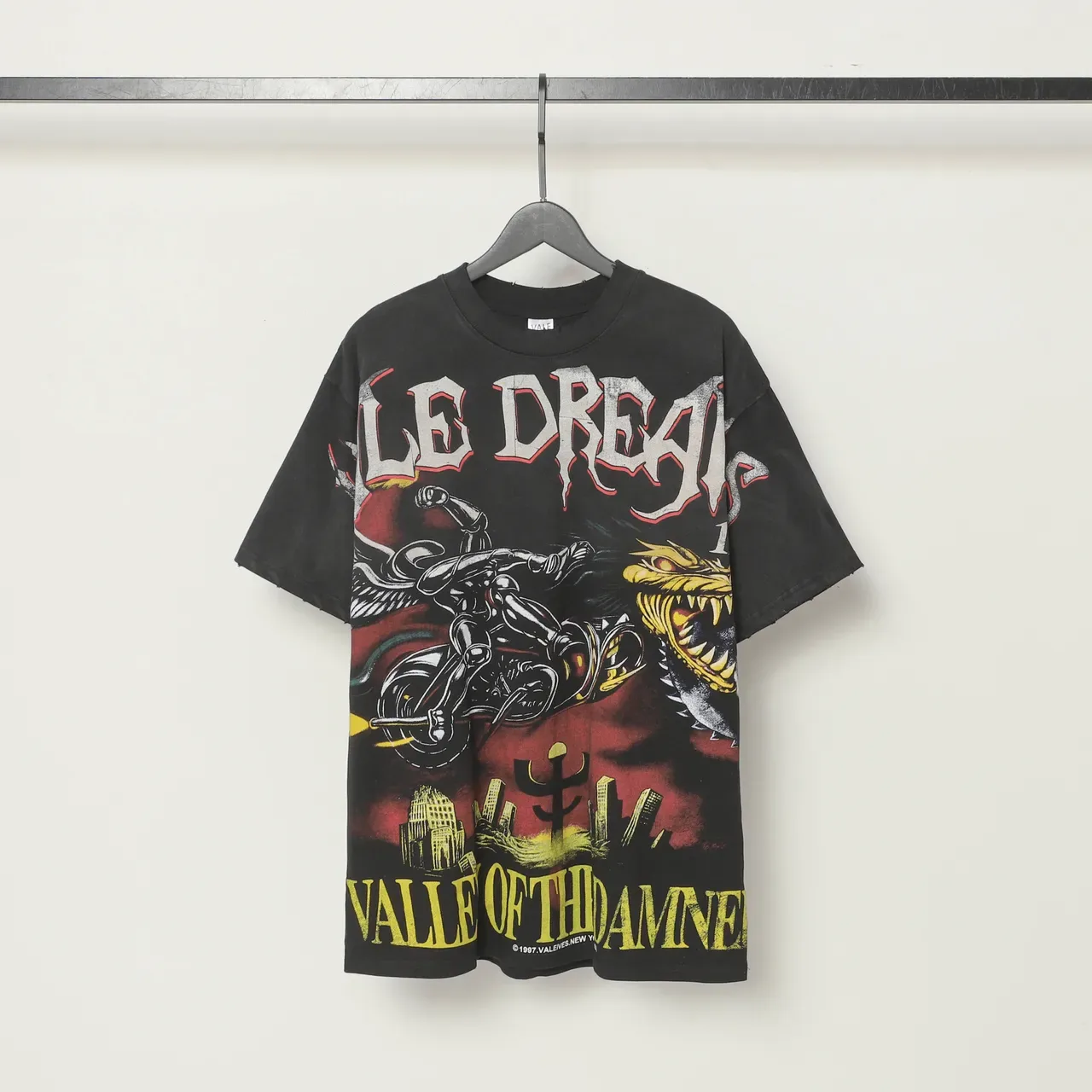 T-shirt oversize graphique Vale Valley of the Damned 2