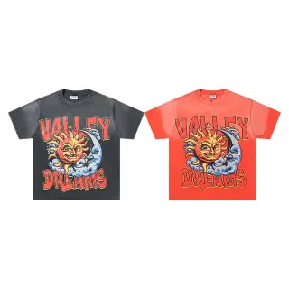 Camiseta oversize con estampado gráfico Valley Dreams