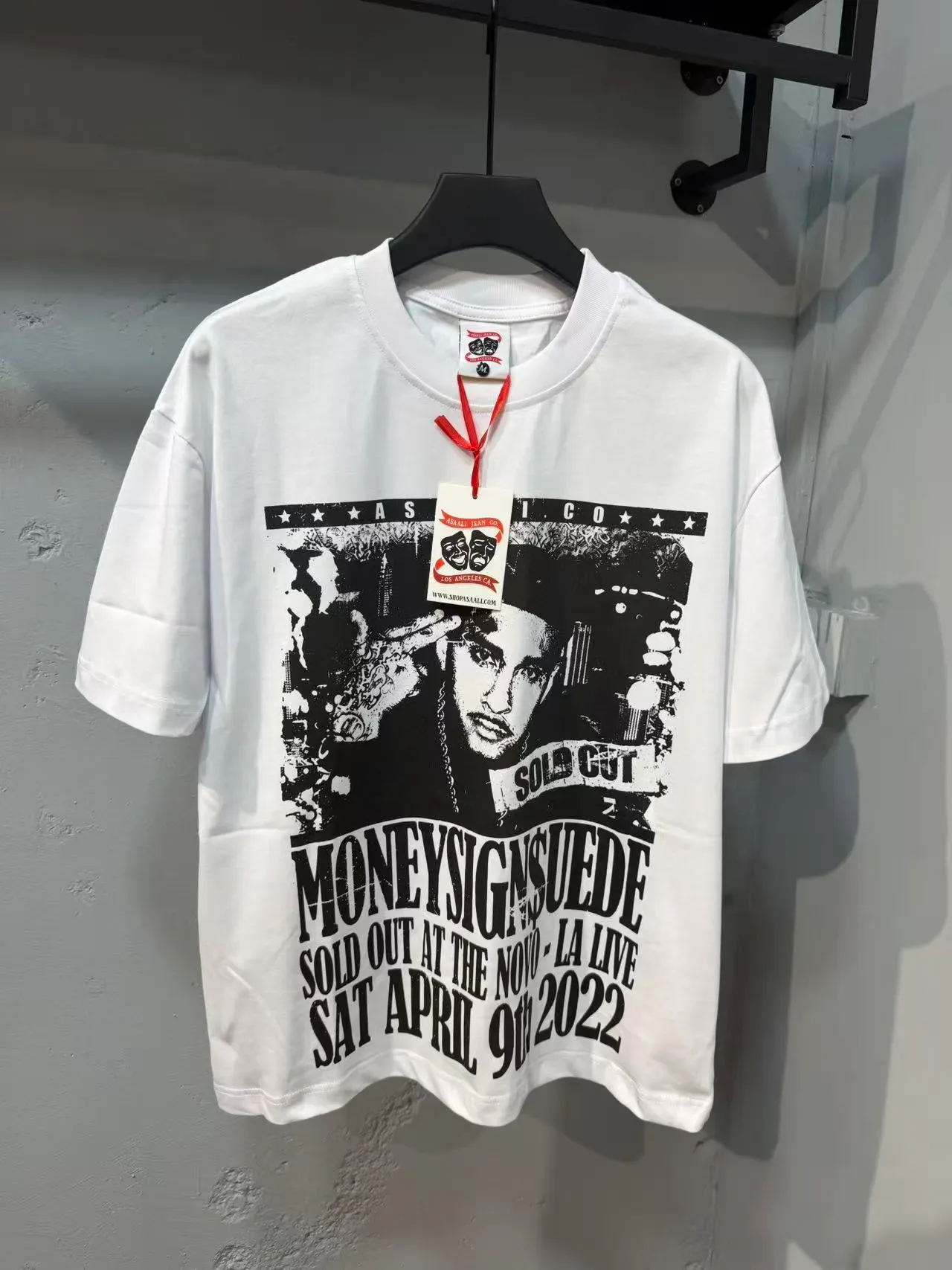 White Oversized Graphic Print T-Shirt 2