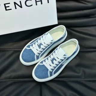 Givenchy Denim and White Lifestyle Sneakers