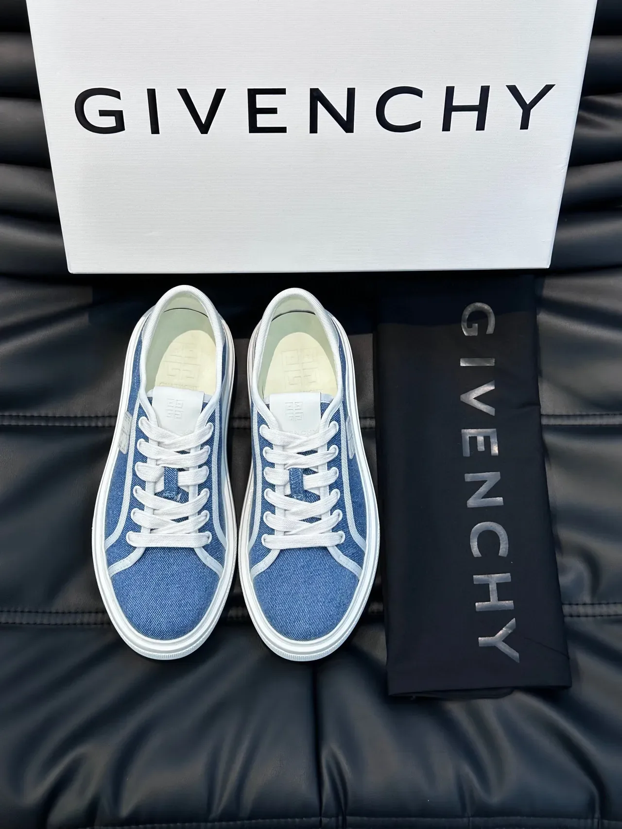 Givenchy Tênis Lifestyle Denim e Branco 3
