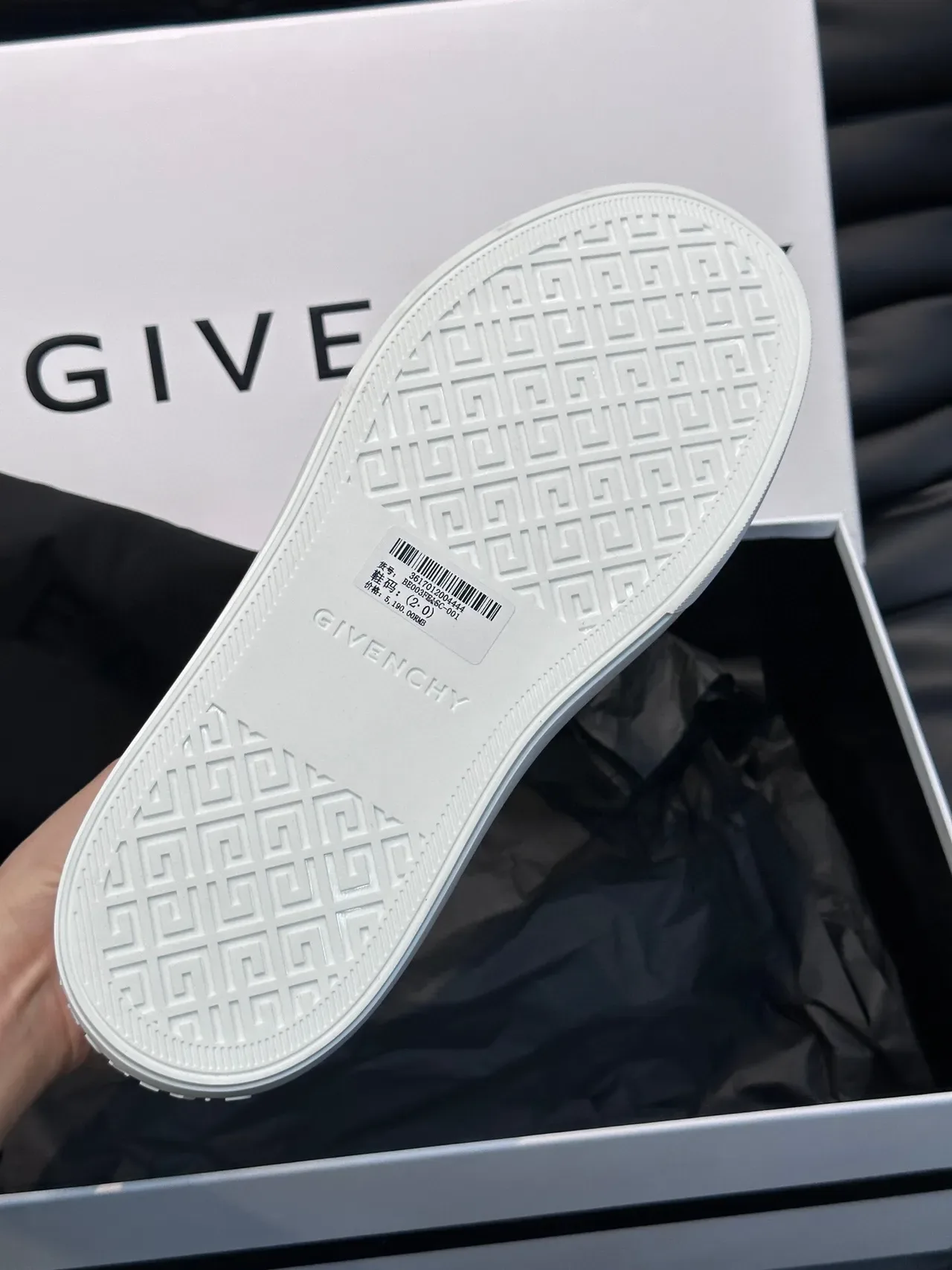 Givenchy Tênis Lifestyle Denim e Branco 9