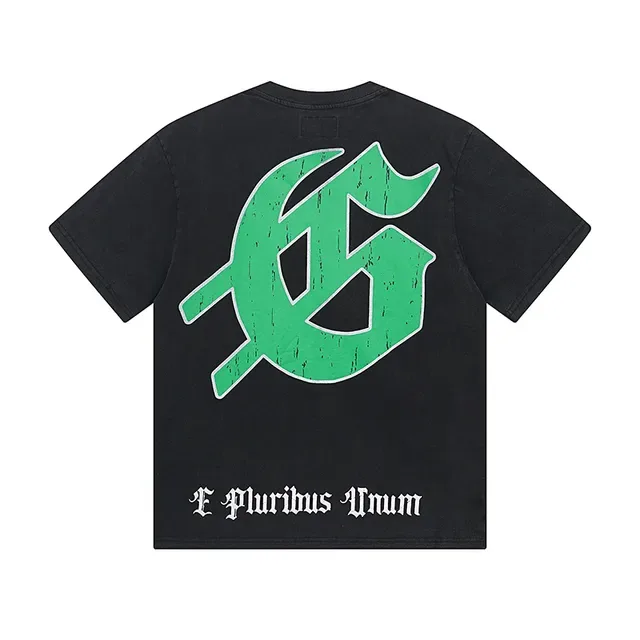 T-shirt Godspeed noir à col rond imprimé graphique 3