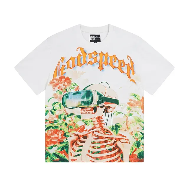 Camiseta oversized Godspeed con estampado gráfico 2