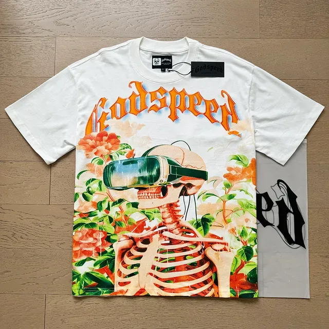 Camiseta oversized Godspeed con estampado gráfico 6