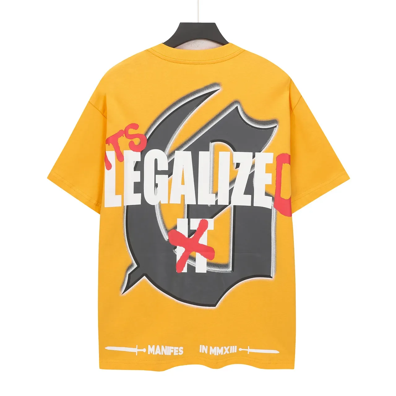 Godspeed Legalize 图案印花宽松T恤 5