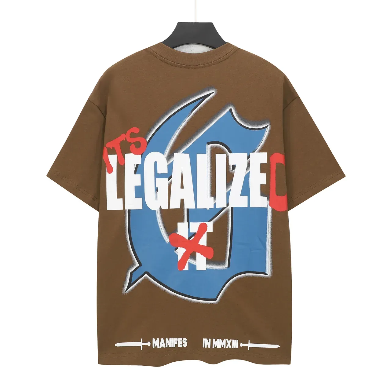 Godspeed Legalize 图案印花宽松T恤 11