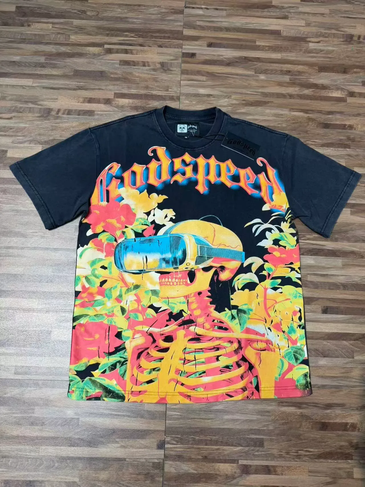 T-shirt oversize à imprimé graphique Godspeed Out of My One 2