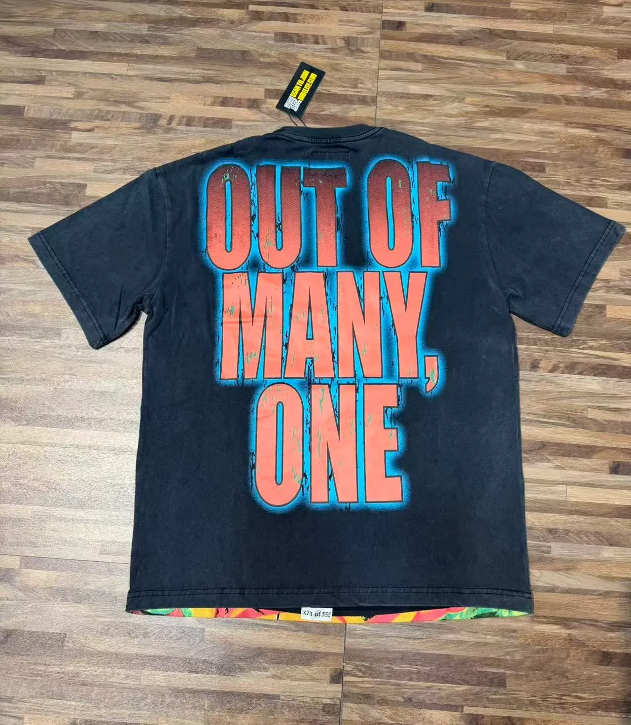 T-shirt oversize à imprimé graphique Godspeed Out of My One 3