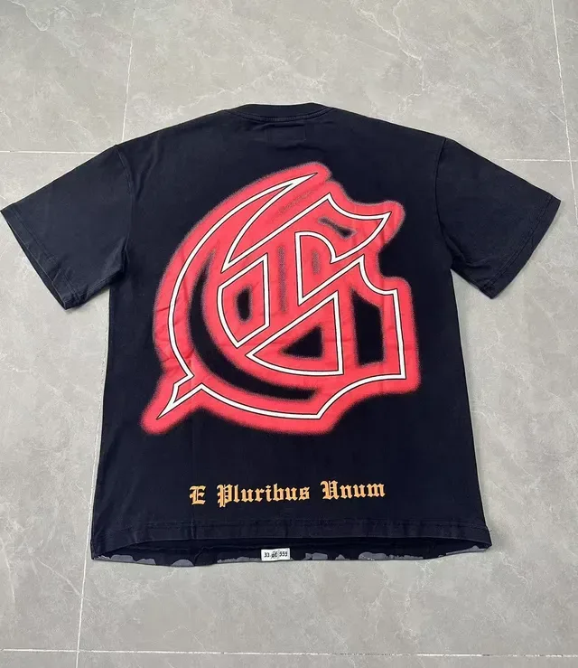 T-shirt Godspeed oversize noir à imprimé graphique 7