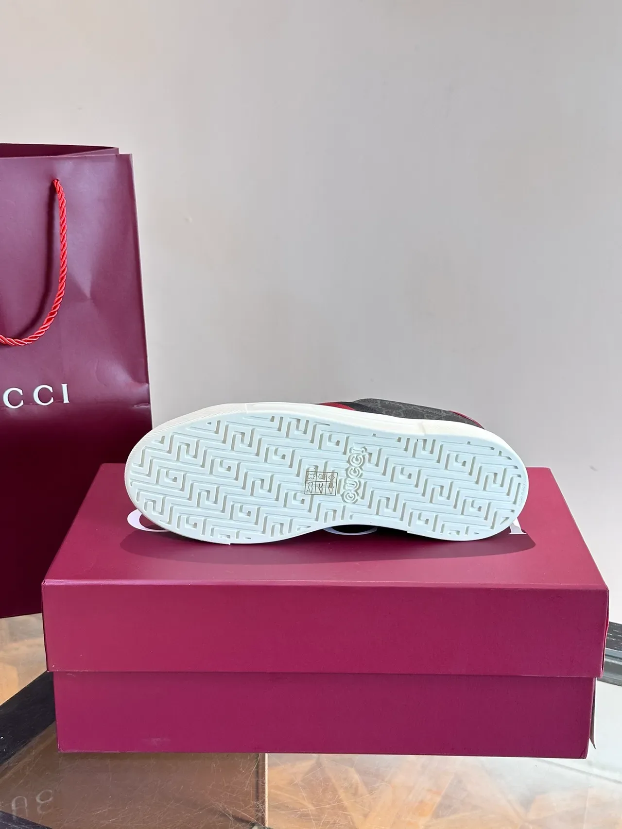 Gucci Ace GG Monogram Web Stripe Lifestyle Sneakers 2