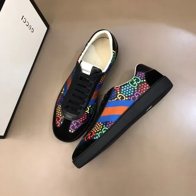 Gucci Ace Multicolor GG Monogram Lifestyle Sneakers 1