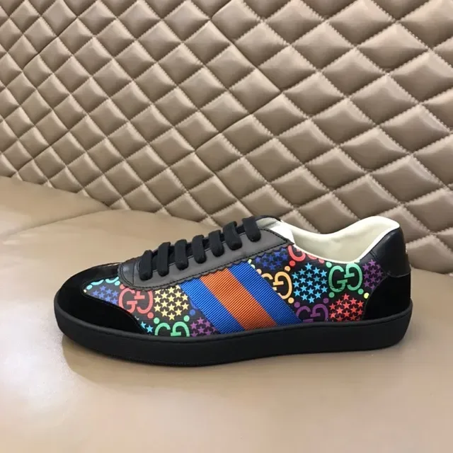 Gucci Ace Multicolor GG Monogram Lifestyle Sneakers 3
