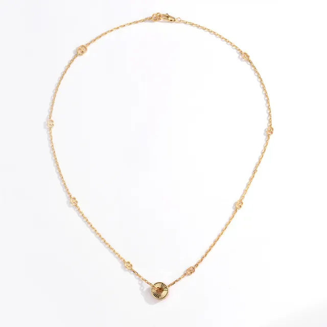 Gucci GG Marmont Interlocking G Collier pendentif 6