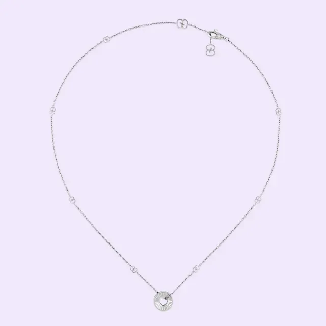 Gucci GG Marmont Interlocking G Collier pendentif 7