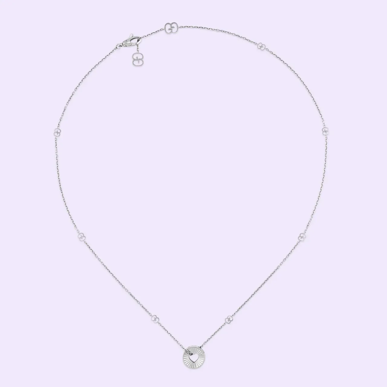 Gucci GG Marmont Interlocking G Collier pendentif 8