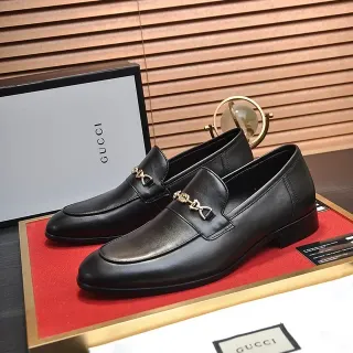 Gucci Horsebit 1955 কালো চামড়া Horsebit লোফার
