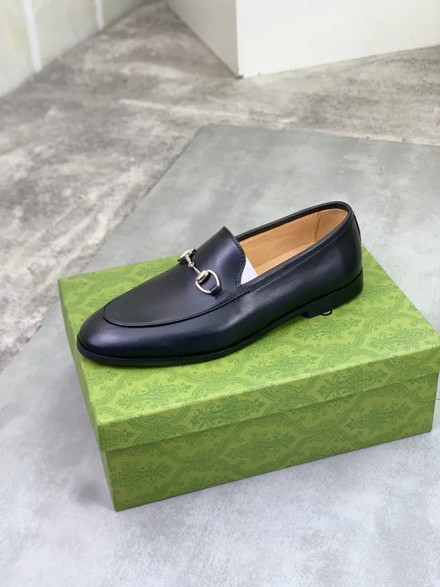 Gucci Horsebit 1955 Black Leather Loafers 4