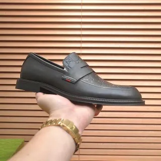 Gucci Horsebit 1955 কালো লাল উঁচানো ডাবল-জি স্ট্র্যাপ ওয়েব স্ট্রাইপ এক্ট লুফার