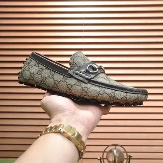 Gucci Horsebit 1955 GG Monogram লোফার