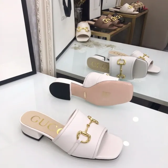 Gucci Horsebit 1955 حذاء جلدي بلون العاج مع حزام Horsebit 5