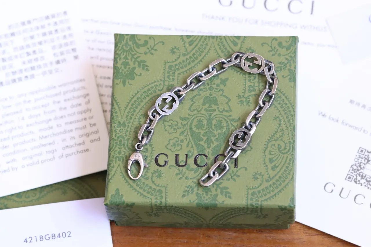 Gucci Interlocking G Chunky Chain Bracelet 6