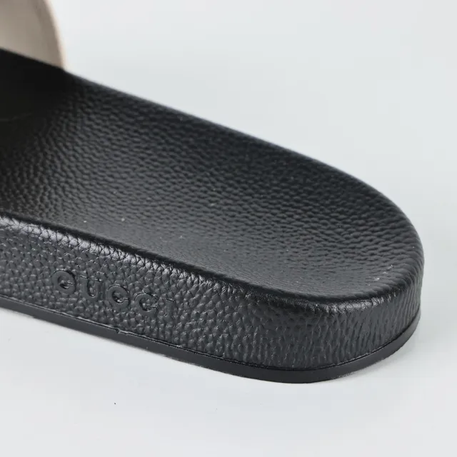 Gucci Screener Interlocking G Strap Slippers 4