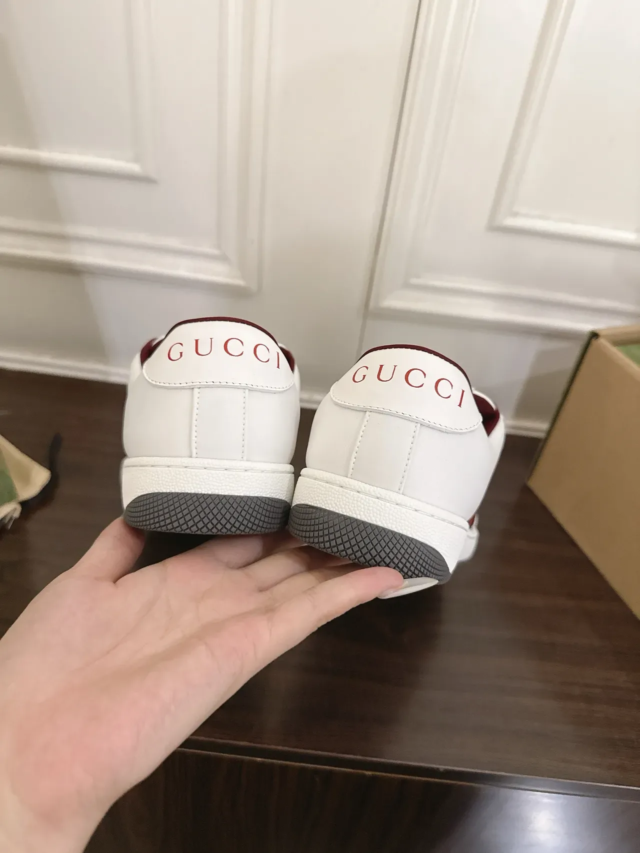 Gucci Tennis 1977 blanco verde rojo Web zapatillas lifestyle 4