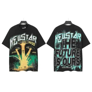 Hellstar 3035 The Future Is Ours Graphic Oversized T-Shirt