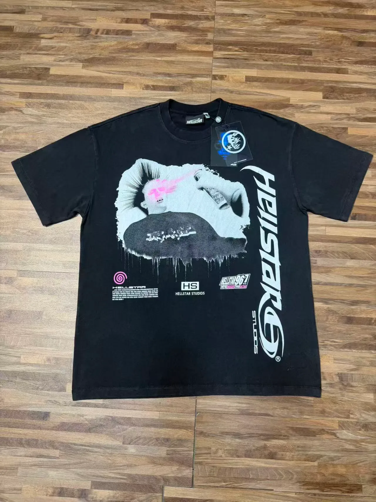 Hellstar 967 Graphic Print Oversized T-Shirt 2