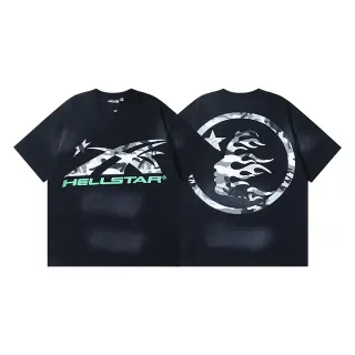 Hellstar Camo Graphic Oversized T-Shirt