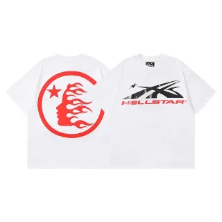 Hellstar Double-Sided Graphic Print Oversized T-Shirt