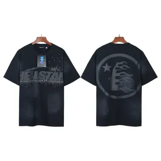 Hellstar Graphic Print Oversized Black T-Shirt