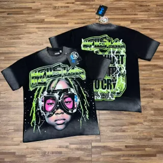Hellstar Graphic-Print Oversized T-Shirt